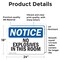 Signmission No Explosives In This Room, 24 in W x Rectangle, Vinyl Decal OS-2PACK-NS-D-1824-L-14538 - alternate 6